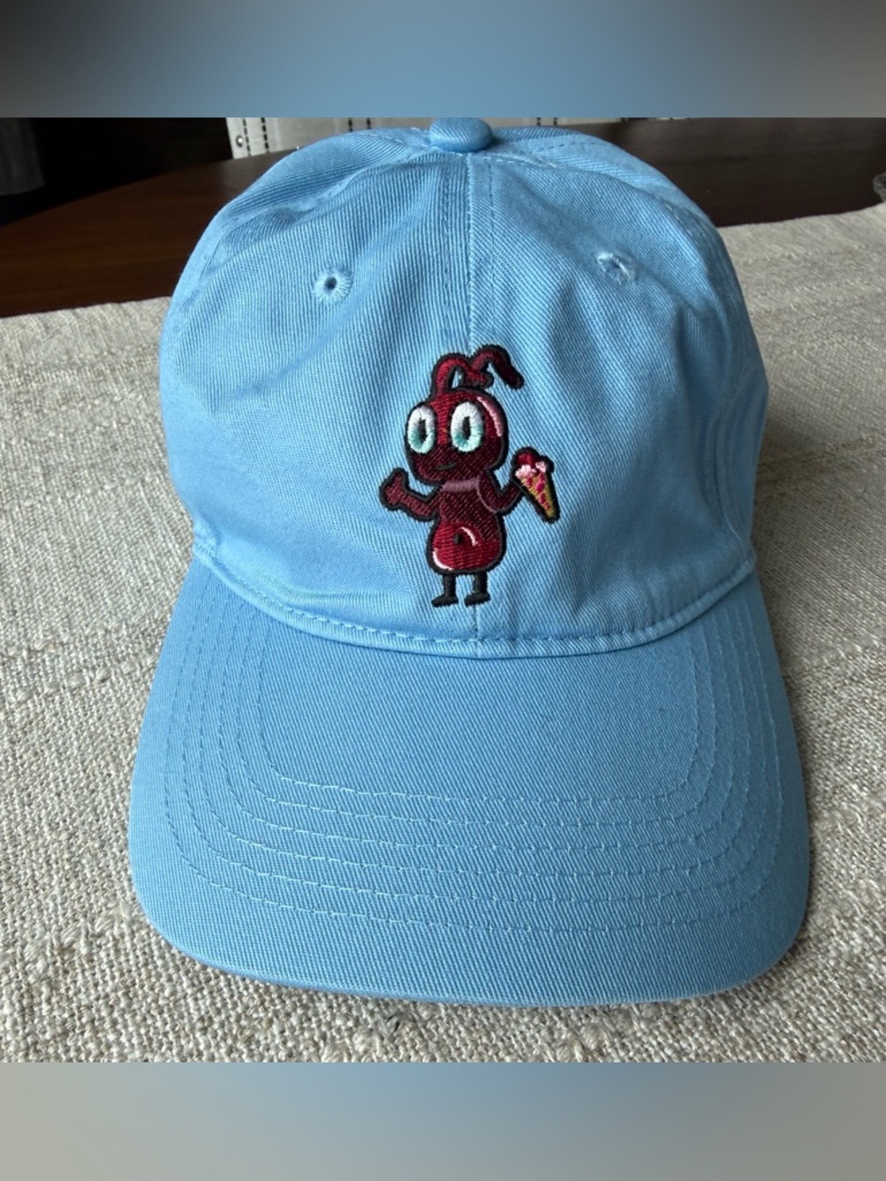 Cartoon Ant Ice Cream Dad Hat Adjustable Cap Cute Funny Collector Piece Y2K